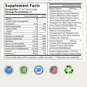 XV1 Green Superfood Powder