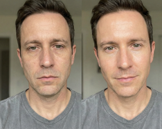 I didn't realize how tired I looked